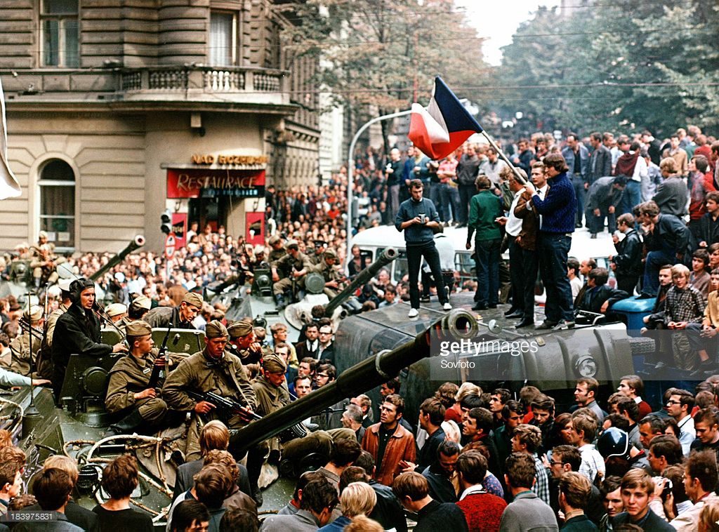 Fin du Printemps de Prague_aout 1968